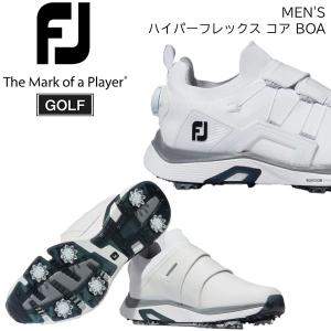 フットジョイ FOOTJOY ハイパーフレックス コア BOA HYPERFLEX CORE BOA スパイクレス ホワイト ゴルフシューズの商品画像