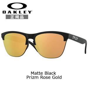カジュアル サングラス オークリー フロッグスキン ライト OAKLEY FROGSKINS LITE Matte Black Prizm Rose Gold (AL40)の商品画像