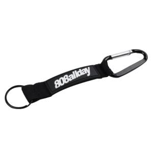 808ALLDAY CARABINER KEY RING ブラック hawaii ハワイ 正規品 U...