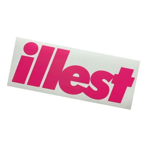 ILLEST BOLD VINYL カッティングステッカー ホットピンク イレスト 正規品 USDM...