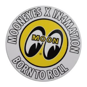 MOONEYES X IN4MATION クリアステッカー ハワイ アロハ ムーンアイズ スタネ 雑...