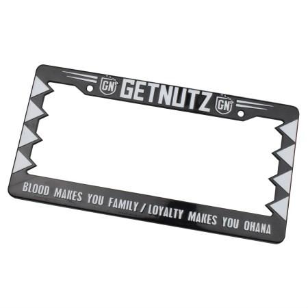ディスプレイ用 U.S.A ライセンスフレーム GetNutz Wear 1枚 HDM JDM US...
