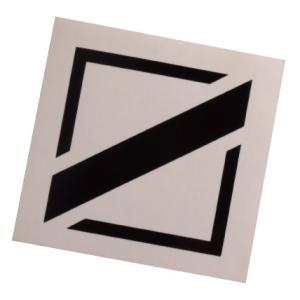 Sサイズ MORALS FIBER Diecut カッティングステッカー ブラック hawaii ハ...