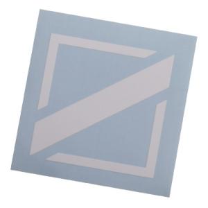 Sサイズ MORALS FIBER Diecut カッティングステッカー ホワイト hawaii ハ...