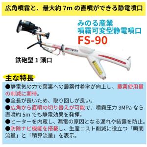 みのる産業 噴霧可変型 静電噴口 FS-90の詳細画像2