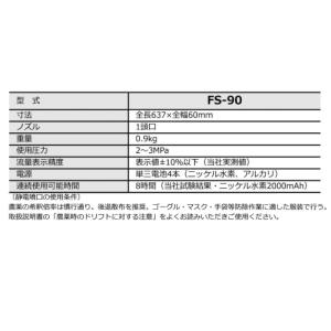 みのる産業 噴霧可変型 静電噴口 FS-90の詳細画像4
