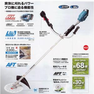 マキタ 充電式草刈機 MUR195UDZ 草刈...の詳細画像4