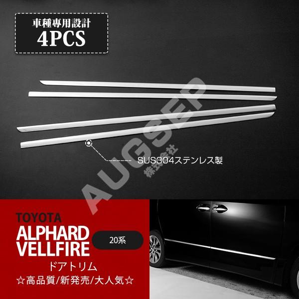 [特価]アルファード/ヴェルファイア 20系 前期/後期 エアログレード ドアトリム サイドドアガー...