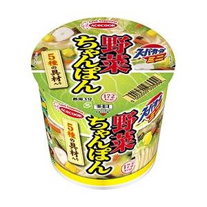 エースコック スーパーカップミニ 野菜ちゃんぽん ×12食入