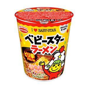 エースコック ベビースターラーメン カップめん ピリ辛チキン味 ×12食入