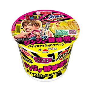 エースコック スーパーカップ1．5倍×EXIT ジンジャー豚味噌味ラーメン ×12食入