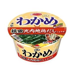 エースコック わかめラーメン 秋田 比内地鶏だししょうゆ ×12食入