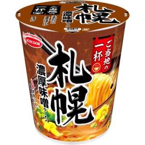 エースコック　飲み干す一杯　ご当地編　札幌　濃厚味噌ラーメン　×12食入