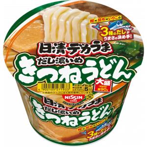 日清食品　日清デカうま きつねうどんだし濃いめ　×12食入｜agvege