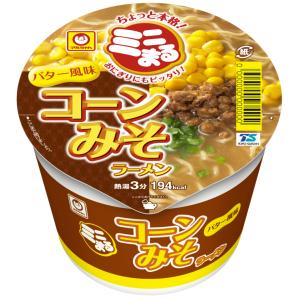 東洋水産　マルちゃん　ミニまる コーンみそラーメン バター風味　×12食入｜agvege