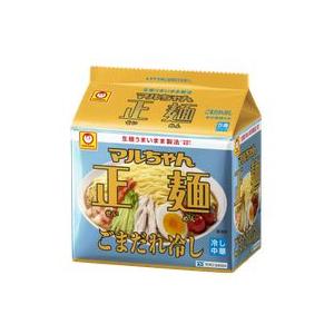 東洋水産　マルちゃん正麺 ごまだれ冷し　5食パック　×6袋入