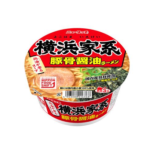 ヤマダイ　ニュータッチ　横浜家系豚骨醤油ラーメン　×12食入