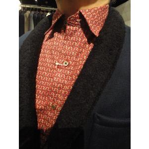 ｍ‘ｓ　ｂｒａｑｕｅ（エムズブラック） AW 小襟小紋シャツ