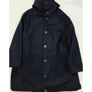 CINI venezia （チニ ヴェネツィア) MOD.1 Oversize Hooded Coat / フーデッドコート・フーディコート　NAVY/ネイビー｜ah1982