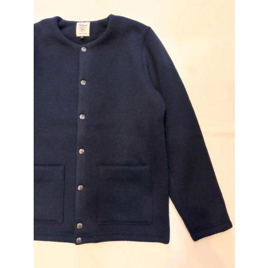 Jackman (ジャックマン) JM8587 Wool Collarless Jacket　ウール...