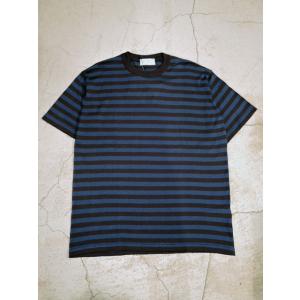 JOHN SMEDLEY (ジョンスメドレー) S4470【ユニセックス】 30G ボーダー ニット...