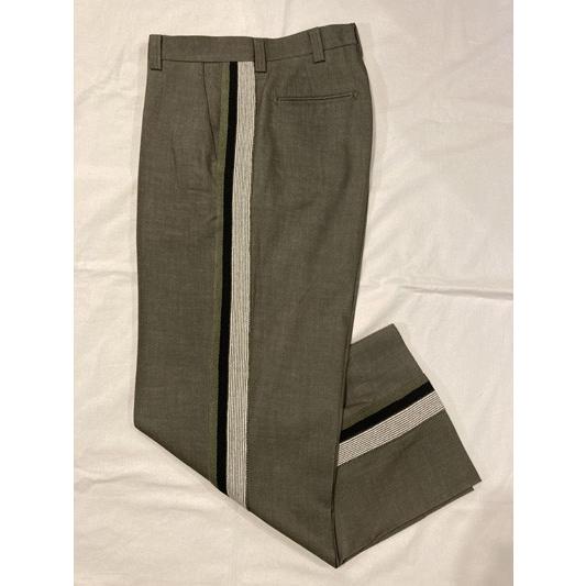 COOHEM (コーヘン) 20-202-017 KNIT SIDELINE PANTS　*KHAK...