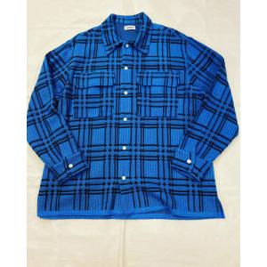 COOHEM (コーヘン) 13-212-021 ALTERNATE CHECK KNIT SHIRT / チェック ニットシャツ｜ah1982