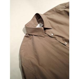 MARKAWARE マーカウェア　シャツ　ヘンプ　ファティーグ　2 MARKAWARE(マーカウェア)24SS/春夏 定番のヘンプ素材を使用した