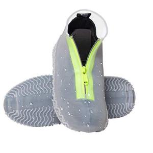 [AJACK] シューズカバー 防水 2019最新版 雨 雪 泥除け 靴カバー 最新防水ファスナー設計 シリコンシューカバー アウトドア防水靴カバーの商品画像