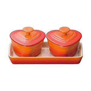 ルクルーゼ (Le Creuset) 耐熱容器プチラムカンダムールセット ホワイトラスターラスター 【日本正規販売品】の商品画像