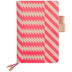 ほぼ日手帳 カズン (A5サイズ) 手帳カバー/mintdesigns/zig-zag （pink）の商品画像