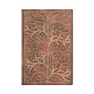 Paperblanks/ペーパーブランクス ノート ハードカバー ワイルドウッド Tree of Life ミニ A6 罫線 PB9320-6の商品画像