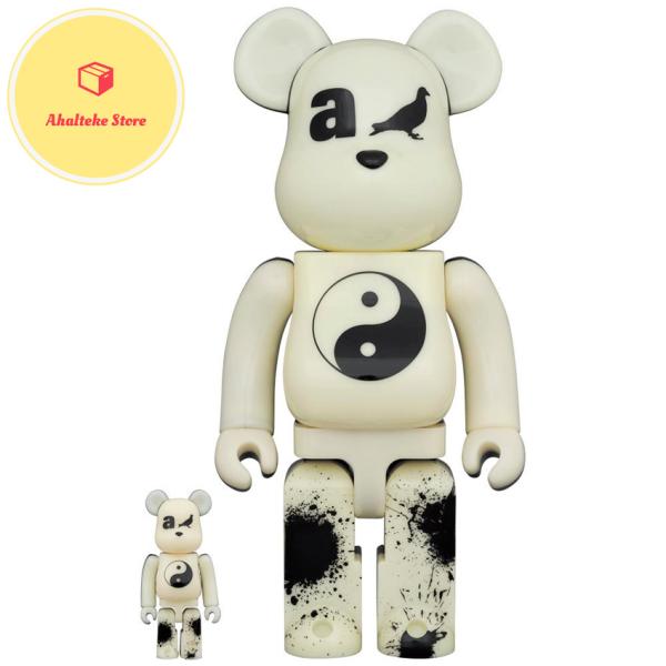 BE@RBRICK × atmos STAPLE #4 100％ &amp; 400％ ×