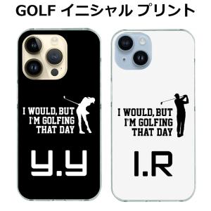 iPhone14 ケース ゴルフ iPhone13 iPhone12 Pro Max mini Golf イニシャル プリント｜ahhzee