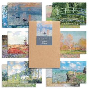 Monolike はがき ポストカード セット Claude Monet set 12pack 12セット