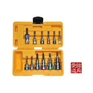TOP/トップ工業 EDS-824CS 電動ドリル用コンパクトソケット 9本組 