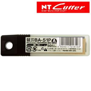 NTカッター BA-4000-ON 軽作業用カッター替刃 折り線なし刃 400枚入