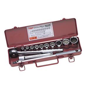 TOP/トップ工業 SWS-413M ソケットレンチセット(差込角12.7mm) 12角 