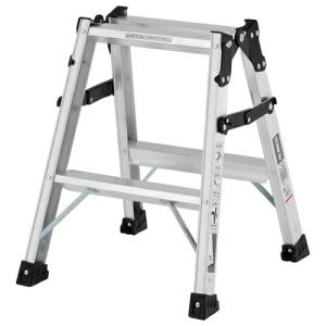 ◆お引取り限定 ◆タック 継ぎ式トレイ付脚立３段 USED美品 ◇徳島県お引き取り限定品 配送不可◇ タック 継ぎ式トレイ付脚立3段