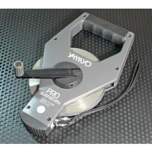 YAMAYO ナイロンコート鋼製巻尺 サンエックススチロン50m NR50X 未使用品 付属品完備 送料無料】ヤマヨ測定機 サンエックススチロン ナイロンコート鋼製巻尺
