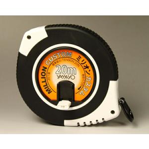 ヤマヨ測定機 ヤマヨ測定器 シルバーカスタム 20M 鋼製塗装巻尺 ラバー