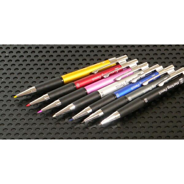 たくみ #7781 ノック式鉛筆（シャープ式）2.0mm　本体　鉛筆削り付　色硬さ選択