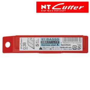 NTカッター BA-4000-ON 軽作業用カッター替刃 折り線なし刃 400枚入