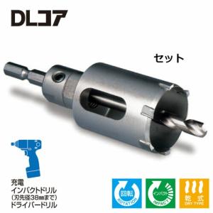 ホールソー ミヤナガ PCF080SD ポリクリック 深穴ホールソー セット SDSプラス