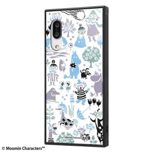 ムーミン AQUOS sense3 sense3 lite sense3 basic Android One S7 耐衝撃ケース パターン_2 ハイブリッド かわいい IQ-AAQSE3K3TB-MT007