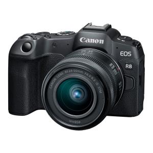 Canon EOS R8 RF24-50 IS STM レンズキット【お取り寄せ（２週から３週間程度での入荷、発送）】（2100000015620） ミラーレス一眼カメラの商品画像