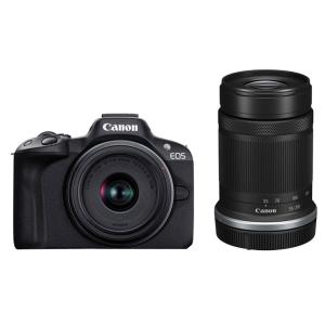 Canon EOS R50 ダブルズームキット [ブラック]【お取り寄せ（1週間から10営業日程度）での入荷、発送】（2100000015623）