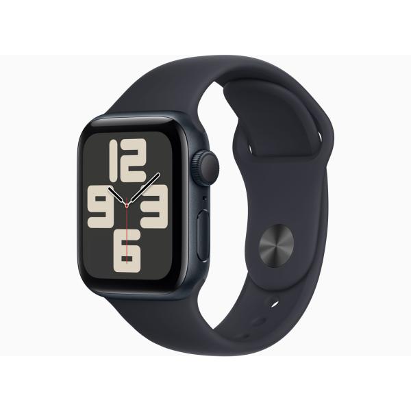 Apple Watch SE第2世代 GPS 40mm MR9Y3J/A [ミッドナイトスポーツバン...