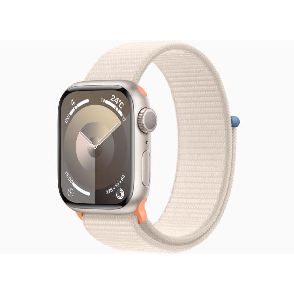 Apple Watch Series9 GPSモデル 41mm MR8V3J/A [スターライトスポ...