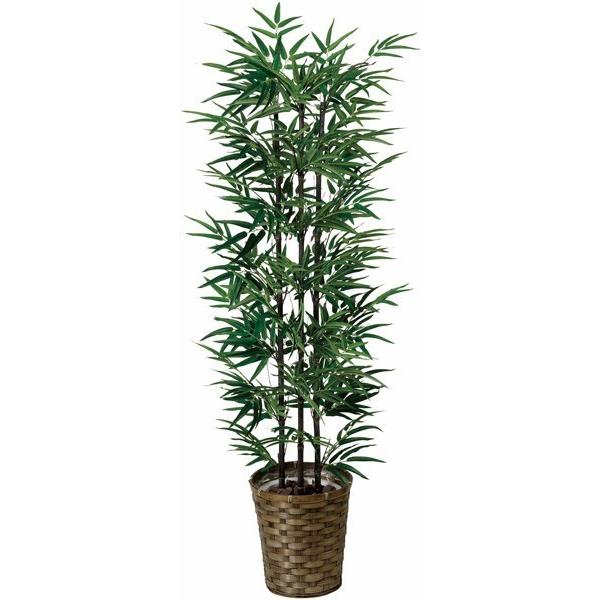 観葉植物 フェイク 大型 人工植物　光触媒　バンブー　竹　黒竹　135cm